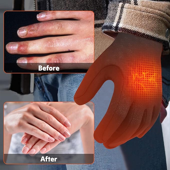 Heated Gloves | Rechargeable & Touchscreen Compatible | Up to 6 Hours
