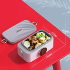 Heated Lunch Box | Cordless Rechargeable & Even Heating | 1000 ml