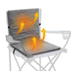 Heated Seat Cushion | USB-Powered & 3 Heat Settings | Integrated Backrest