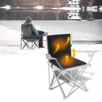 Heated Seat Cushion | USB-Powered & 3 Heat Settings | Integrated Backrest
