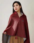 Heated Shawl | USB-Powered 15-Second Heat & Machine-Washable