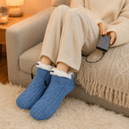 Heated Slipper Socks | USB-Powered & Non-Slip | One Size Fits Most