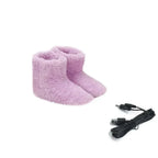 Heated Slippers | USB-Powered & Plush Fleece | Ankle-High