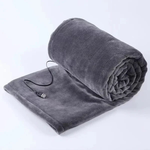 Heated Throw | USB-Powered & Cordless | 160 x 84 cm