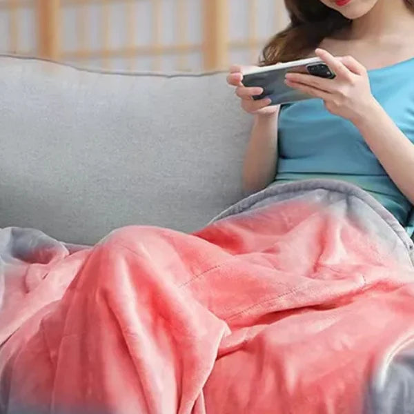 Heated Throw | USB-Powered & Cordless | 160 x 84 cm