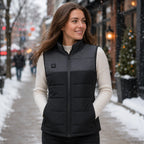Heated Vest | Rechargeable Battery & Adjustable Heat | Women's