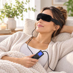 Heating Eye Mask | Infrared Heat & USB-Powered | 10 Adjustable Levels