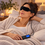 Heating Eye Mask | Infrared Heat & USB-Powered | 10 Adjustable Levels