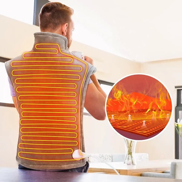 Heating Pad | Fast-Heating & Adjustable | 10 Heat Settings