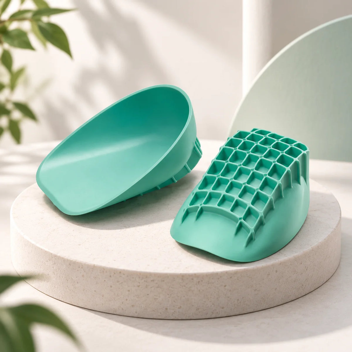 Heel Cups | Shock-Absorbing Silicone & Anatomical Support | Set of 2