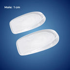 Heel Lift Inserts | Silicone Gel Cushioning & Adjustable Lift