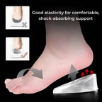 Heel Lift Inserts | Silicone Gel Cushioning & Adjustable Lift