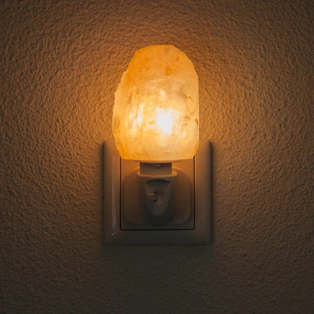 Himalayan Salt Lamp | Warm Soothing Light & Plug-In | E14 Socket