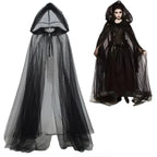 Hooded Cape | Layered Tulle & Lightweight | One Size Fits Most