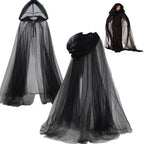 Hooded Cape | Layered Tulle & Lightweight | One Size Fits Most