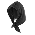 Hooded Headscarf | Quilted Insulated & Adjustable Tie-Back