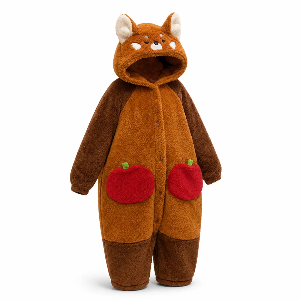 Hooded Robe | Detachable Tail & Soft Polyester