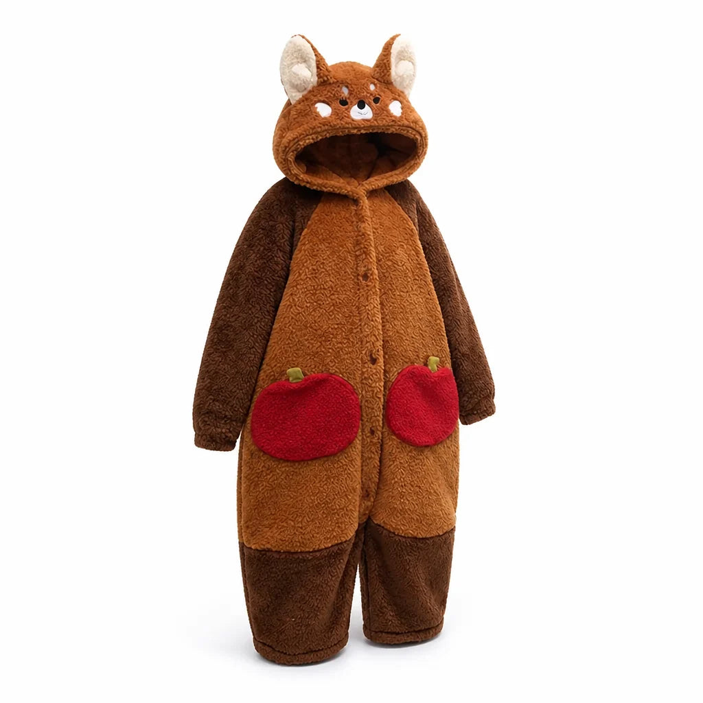 Hooded Robe | Detachable Tail & Soft Polyester