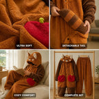 Hooded Robe | Detachable Tail & Soft Polyester
