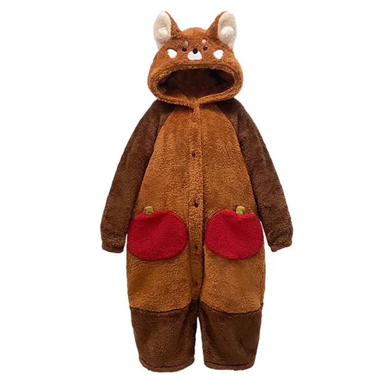 Hooded Robe | Detachable Tail & Soft Polyester