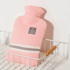 Hot Water Bottle | Extra Large Soft Knitted Cover | 2L Capacity