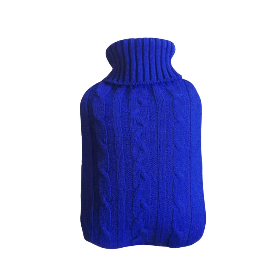 Hot Water Bottle | Leak-Proof Rubber & Removable Plush Cover | 2L Capacity