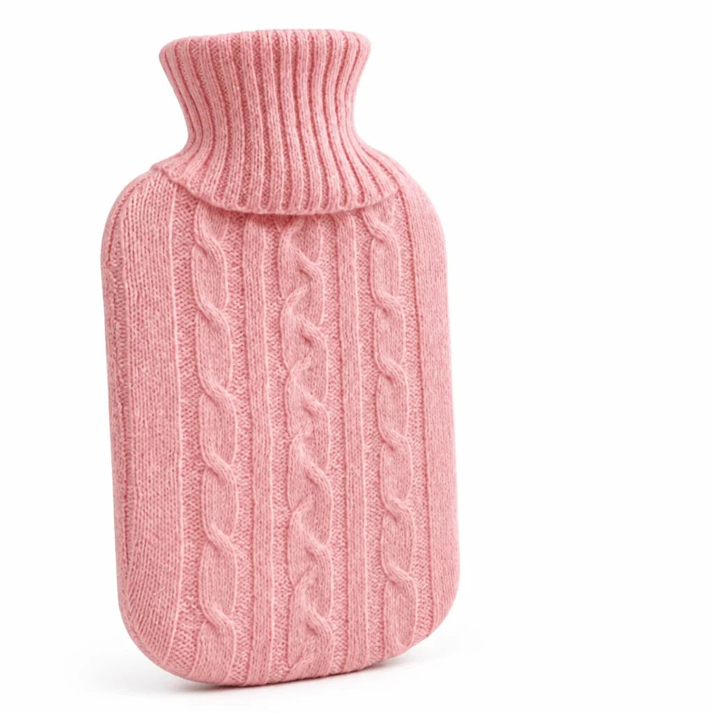 Hot Water Bottle | Leak-Proof Rubber & Removable Plush Cover | 2L Capacity