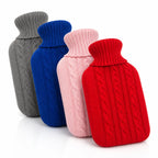 Hot Water Bottle | Leak-Proof Rubber & Removable Plush Cover | 2L Capacity
