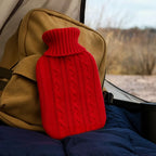 Hot Water Bottle | Leak-Proof Rubber & Removable Plush Cover | 2L Capacity