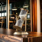 Hourglass | Rotating Brass & Glass | 15/30/60 Min