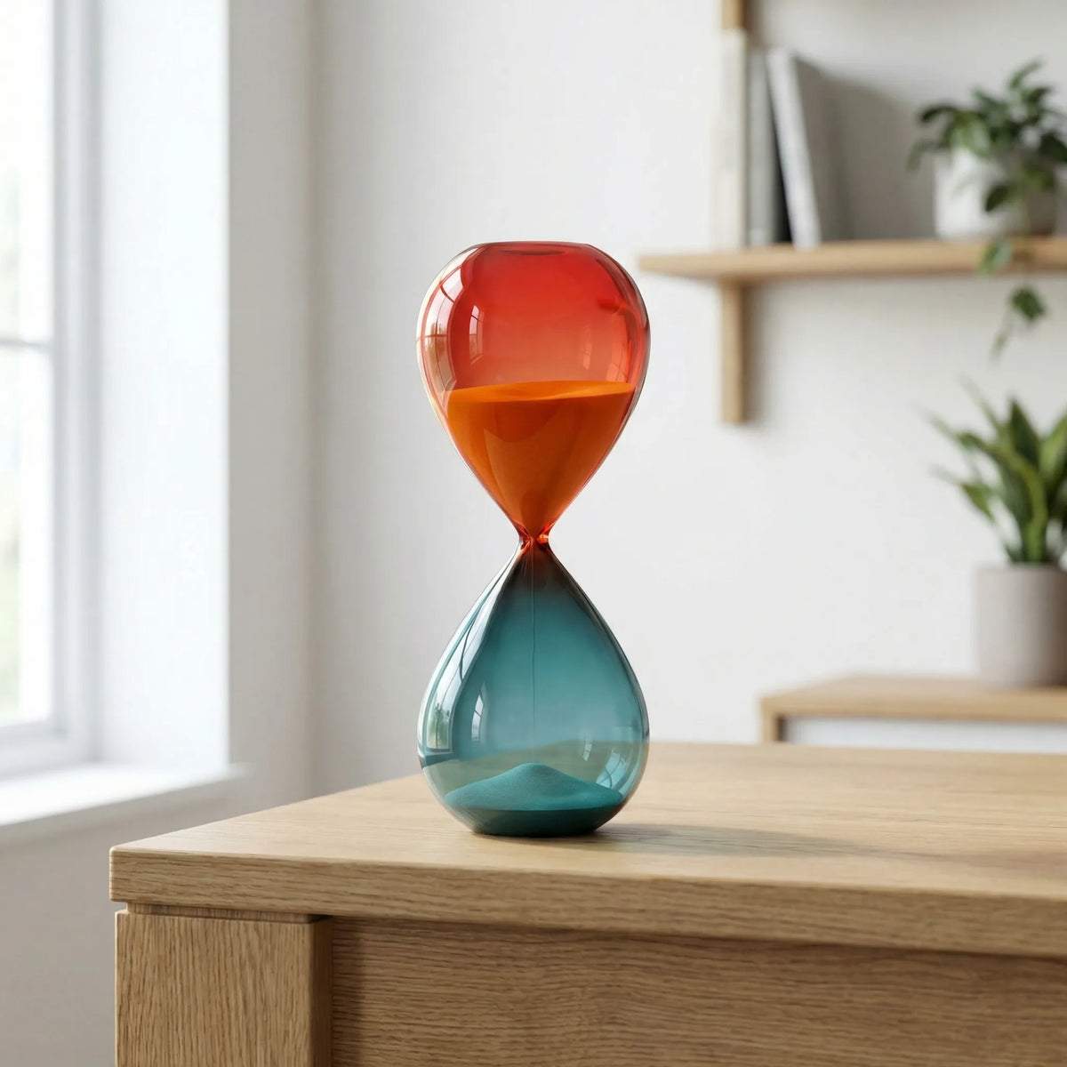 Hourglass | Two-Tone Modern Design & Multiple Time Options