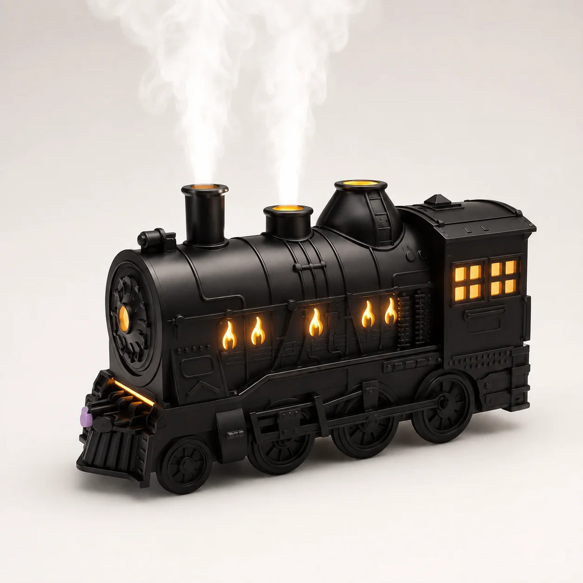 Humidifier | Steam Locomotive Design & Continuous Mist | 300 ml Tank