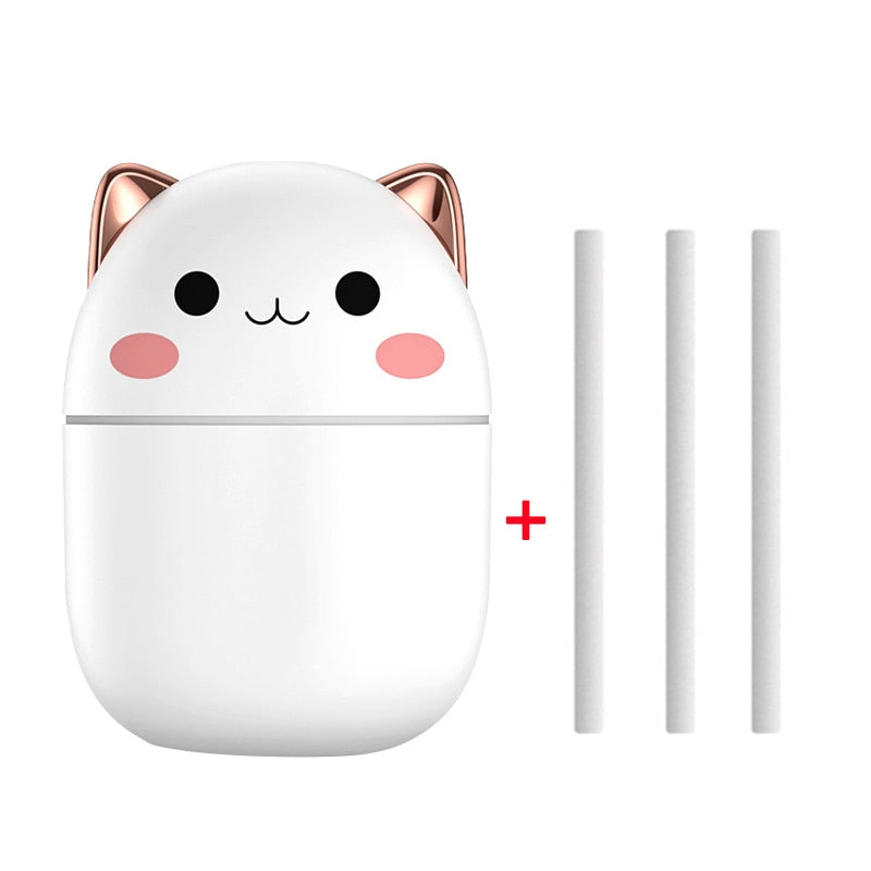 Humidifier | Built-In Night Light & USB Powered | 200 ml Tank