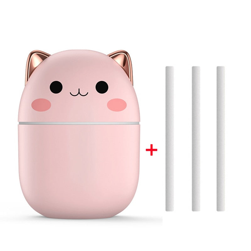Humidifier | Built-In Night Light & USB Powered | 200 ml Tank