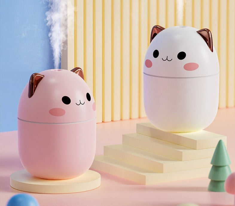 Humidifier | Built-In Night Light & USB Powered | 200 ml Tank