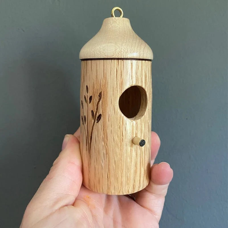 Hummingbird House | Handcrafted Natural Finish | Multiple Styles