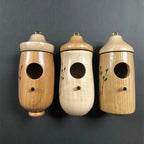 Hummingbird House | Handcrafted Natural Finish | Multiple Styles