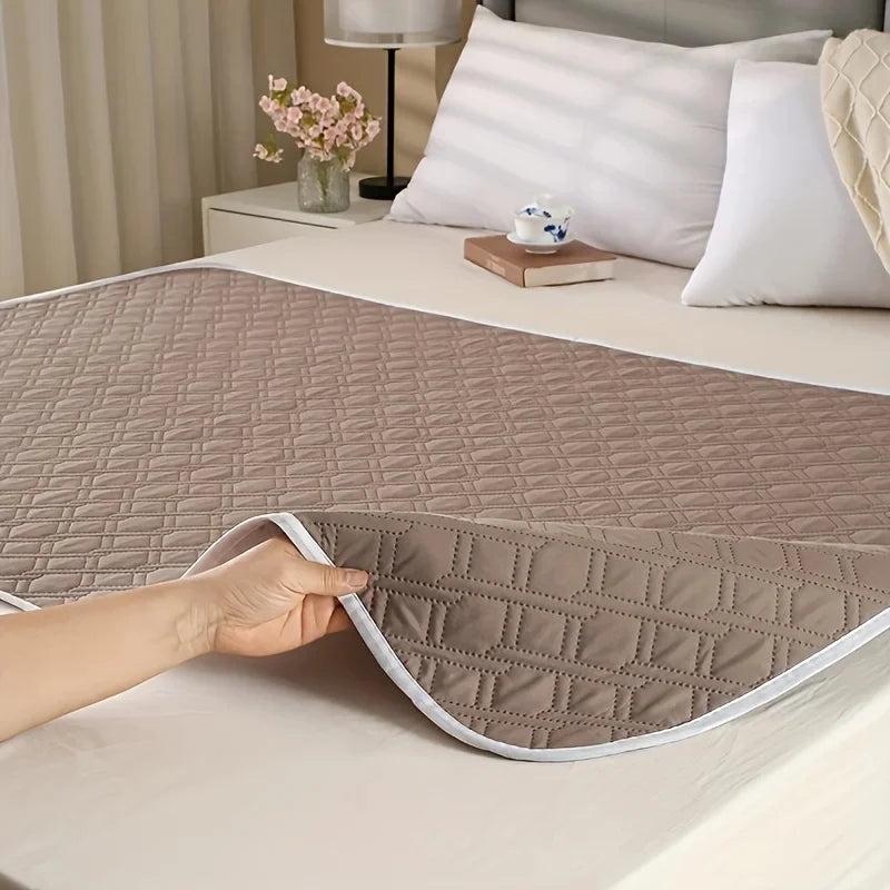 Incontinence Bed Protector | Quilted Polyester Absorbent & Waterproof