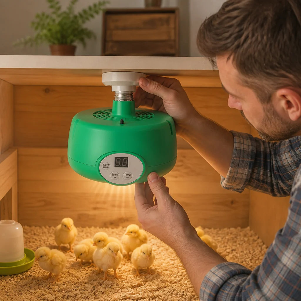 Incubator Heater | Smart Thermostat & Even Heat Distribution | E27 Socket