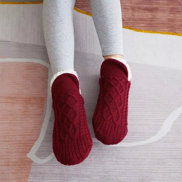 Indoor Socks | Warmth-Retaining, Non-Slip & Stretchable