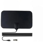 Indoor TV Antenna | Flat Long-Range & Adhesive Backing | 10 Ft Cable
