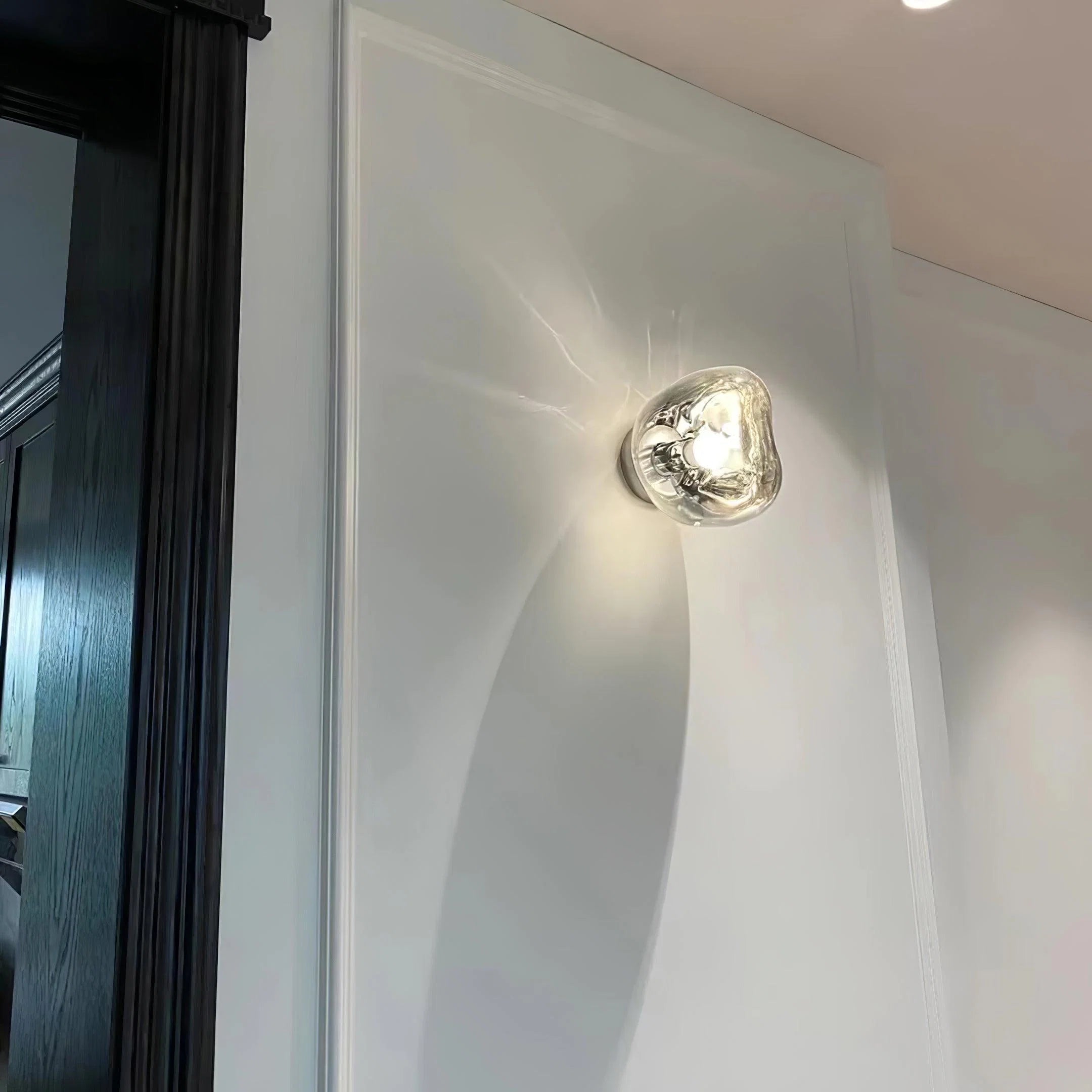 Indoor Wall Lamp | Circular Metal Body & Acrylic Rim | Damp Rated