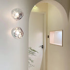 Indoor Wall Lamp | Circular Metal Body & Acrylic Rim | Damp Rated