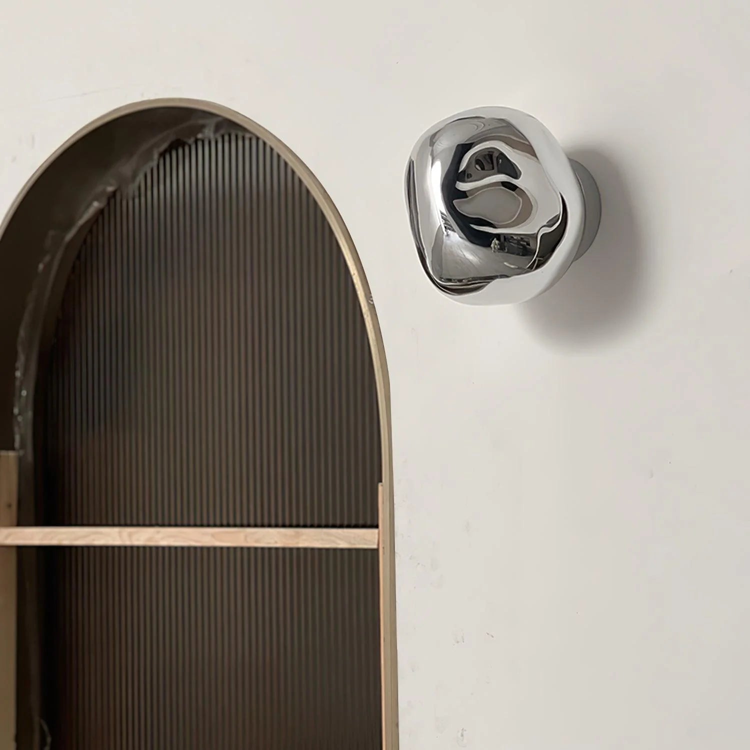 Indoor Wall Lamp | Circular Metal Body & Acrylic Rim | Damp Rated