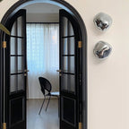 Indoor Wall Lamp | Circular Metal Body & Acrylic Rim | Damp Rated