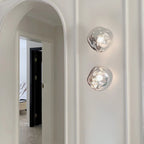 Indoor Wall Lamp | Circular Metal Body & Acrylic Rim | Damp Rated
