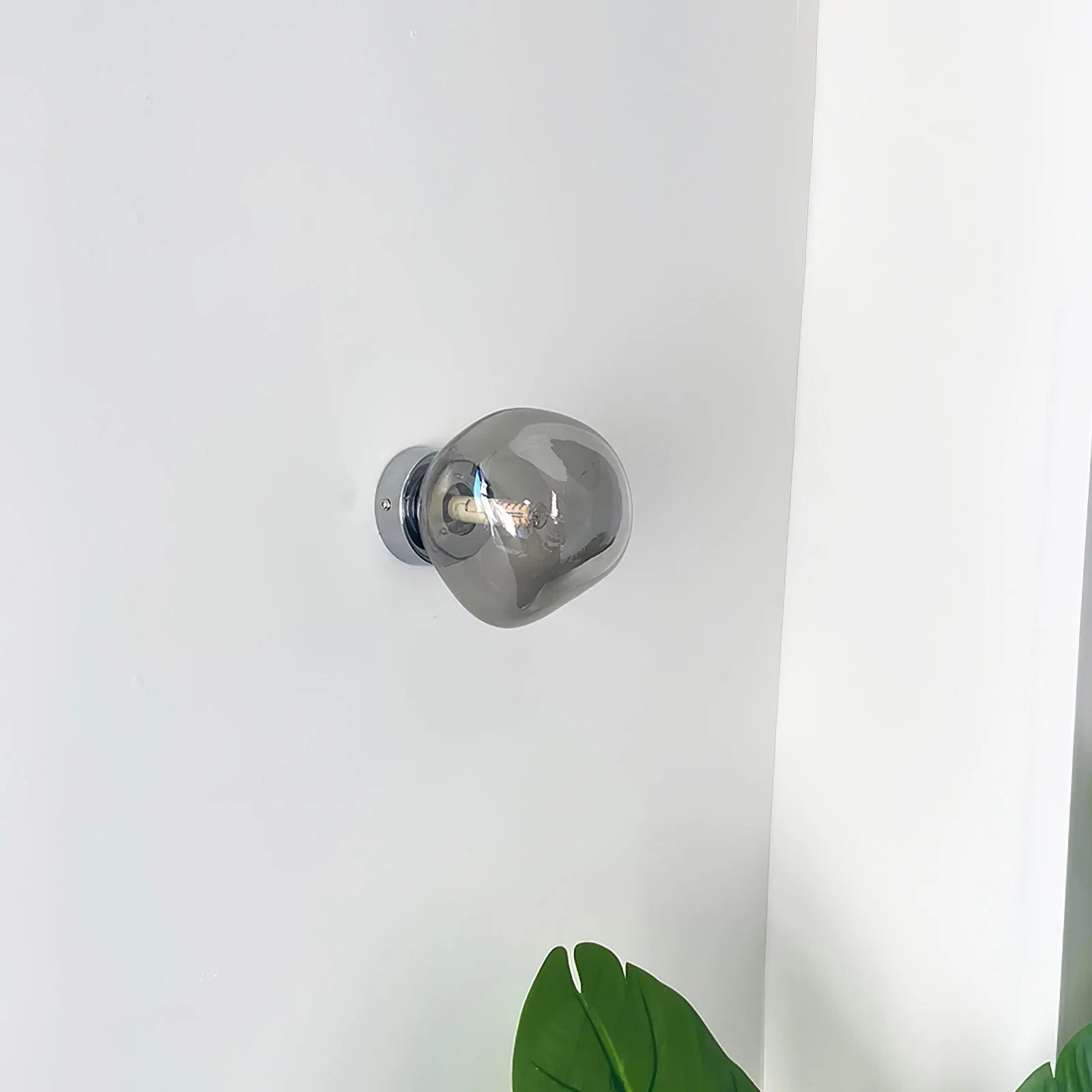 Indoor Wall Lamp | Circular Metal Body & Acrylic Rim | Damp Rated