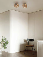 Indoor Wall Lamp | Circular Metal Body & Acrylic Rim | Damp Rated