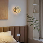 Indoor Wall Lamp | Circular Metal Body & Acrylic Rim | Damp Rated