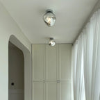 Indoor Wall Lamp | Circular Metal Body & Acrylic Rim | Damp Rated